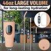 46 Oz Glass Tumbler with Straw and Lid Peach Glass Water Bottle with Natural Bamboo Lid 2 Slim and Boba Straws Silicone Sleeve Dishwasher Safe Car Ho