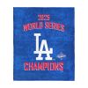 2025 World Series Championship Los Angeles Dodgers Five Tool Silk Touch Throw Blanket 50x60 inches