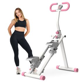 Stair Stepper for Home-Upgrade Vertical Climber Workout Machine for Full-Body Exercise Climber Fitness Equipment with Stable Frame Adjustable Handleb