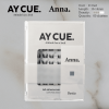 AYCUE #ANNA# Self-adhesive Lash Clusters C Curl 10-14mm 60 Clusters Glue-free Eyelashes Extensions for Natural Look Easy Application Lightweight & Re