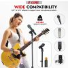 5Core Mic Stand Floor Heavy Duty Height Adjustable Pedestal Para Microfono for Singing On Stage Studio - MS RBP5