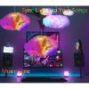 3D Big Cloud Light Kit, Music Sync RGB Multicolor Changing Strip Lights DIY Decorations Cloud Light Lamp For Gaming Room Home Bedroom Party Decor -1P