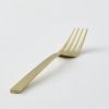 (4 pack) River Gold Stainless Steel Salad Fork