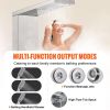 VEVOR Shower Panel System, 6 Shower Modes, LED & Display Shower Panel Tower, Rainfall, Waterfall, 4 Body Massage Jets, Tub Spout, Handheld Shower Hea