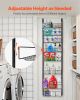 VEVOR Over the Door Pantry Organizer, 8-Tier Pantry Organization and Storage, Heavy-Duty Steel Hanging Spice Rack, Adjustable Wall Seasoning Shelves,
