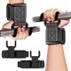 Weight Lifting Hooks for Men and Women(Pair), 330 LB Heavy Duty Gym Lifting Wrist Strap Hook for Deadlifts, Pull-Ups, Strength Training, 0.4inch Grip