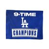 Los Angeles Dodgers 2025 MLB World Series Multi Champ Blitz Rally Towel 15 x 18 inches