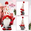 Christmas Red Cardinal Gnomes Decorations for Home, Indoor, Office- Xmas Gnomes Plush Doll - Christmas Elf Decoration Swedish Tomte- Red Cardinal Dec