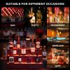 LED Lighted Liquor Bottle Display Shelf, 24 Inch Bar Display Shelf, DIY Illuminated Bottle Shelf with App & Remote Control, 3 Step Freestanding Holdi